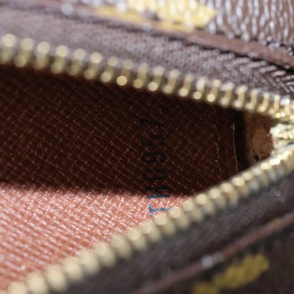 LOUIS VUITTON Monogram Trousse Demi Ronde Cosmetic Pouch M47520 LV Auth 91945 - Picture 11 of 14